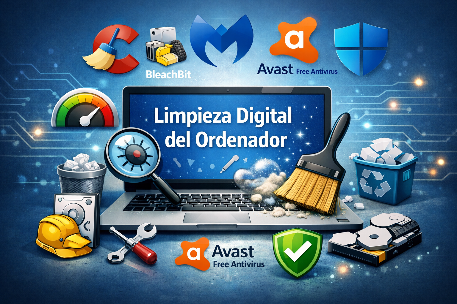 Mantenimiento digital del ordenador