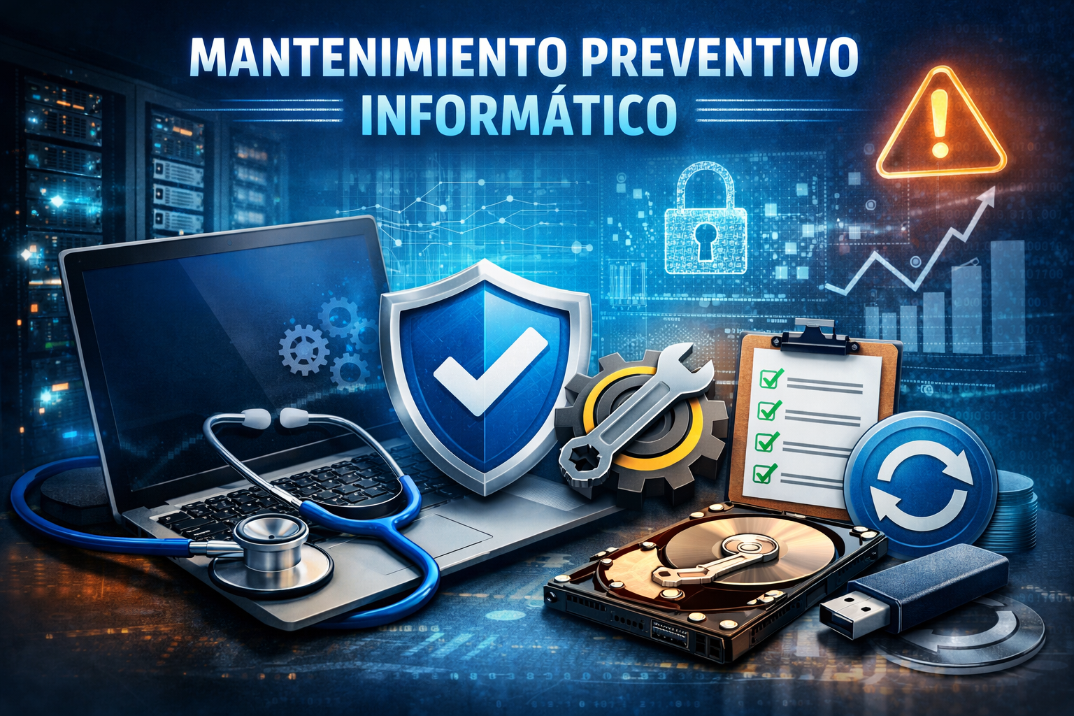 Mantenimiento preventivo digital de tecnología